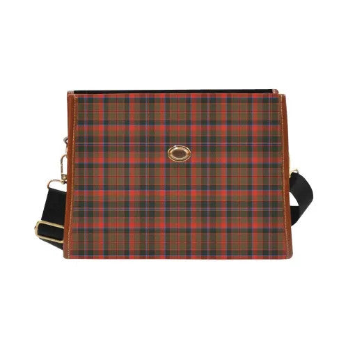 Scottish Cumming Hunting Weathered Clan Tartan Waterproof Canvas Bag Tartan Plaid 2