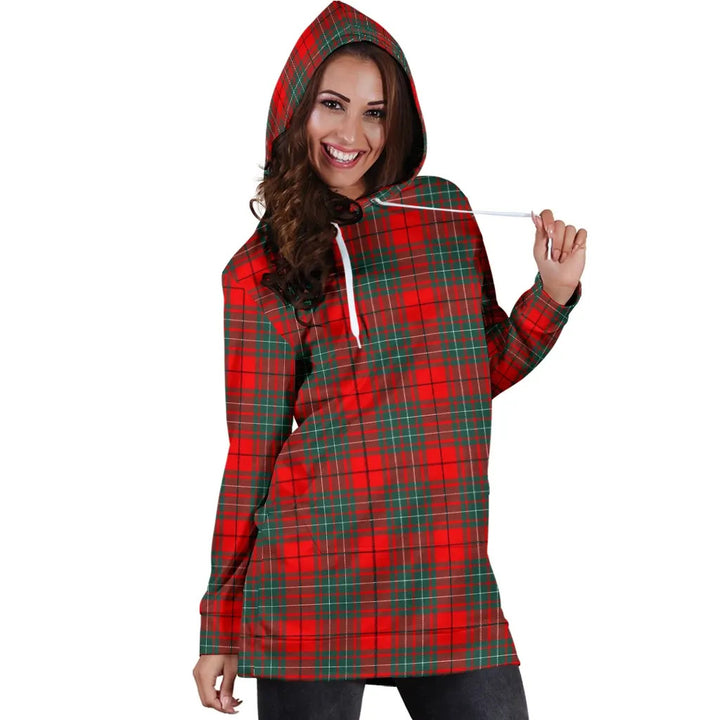 Scottish Cumming Modern Clan Tartan Hoodie Dress