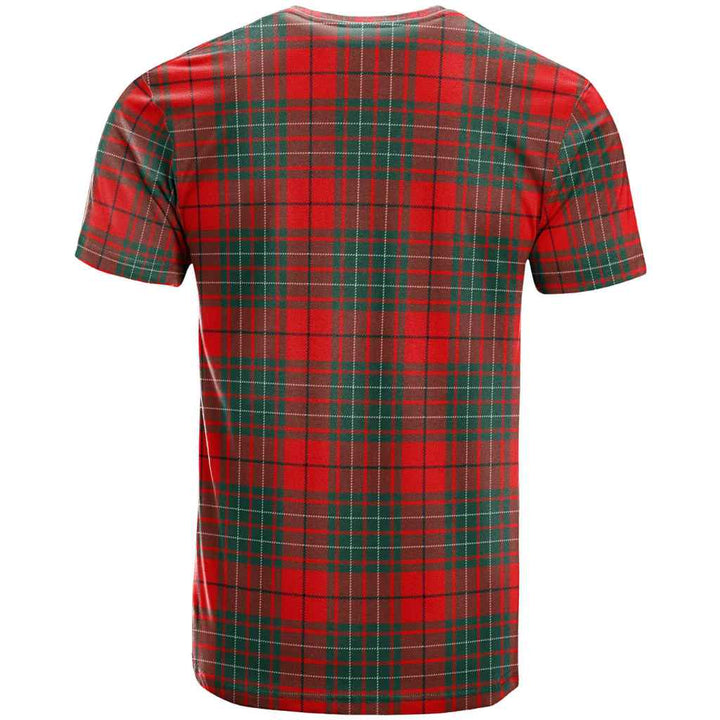 Scottish Cumming Modern Clan Tartan T-Shirt Back Side Tartan Plaid