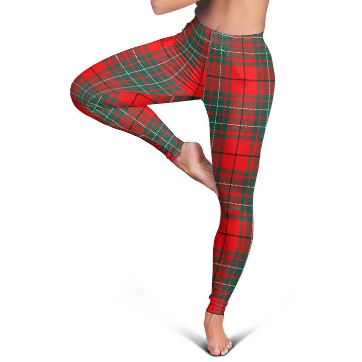 Scottish Cumming Modern Clan Tartan Women Leggings Tartan Plaid 5