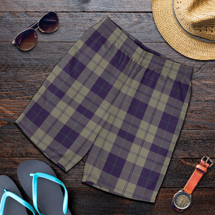 Scottish Cunningham Dress Blue Dancers Clan Tartan Men's Shorts