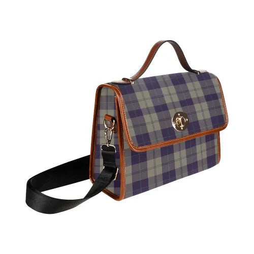 Scottish Cunningham Dress Blue Dancers Clan Tartan Waterproof Canvas Bag Tartan Plaid 3