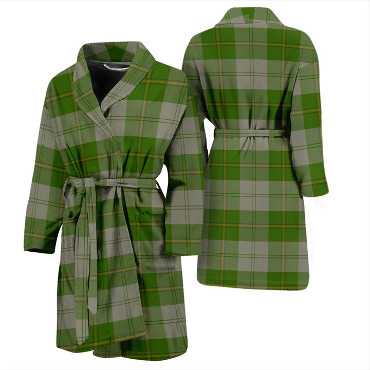 Scottish Cunningham Dress Green Dancers Clan Tartan Bathrobe 3