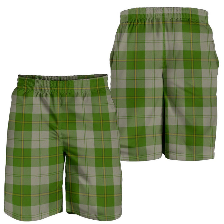 Scottish Cunningham Dress Green Dancers Clan Tartan Men's Shorts