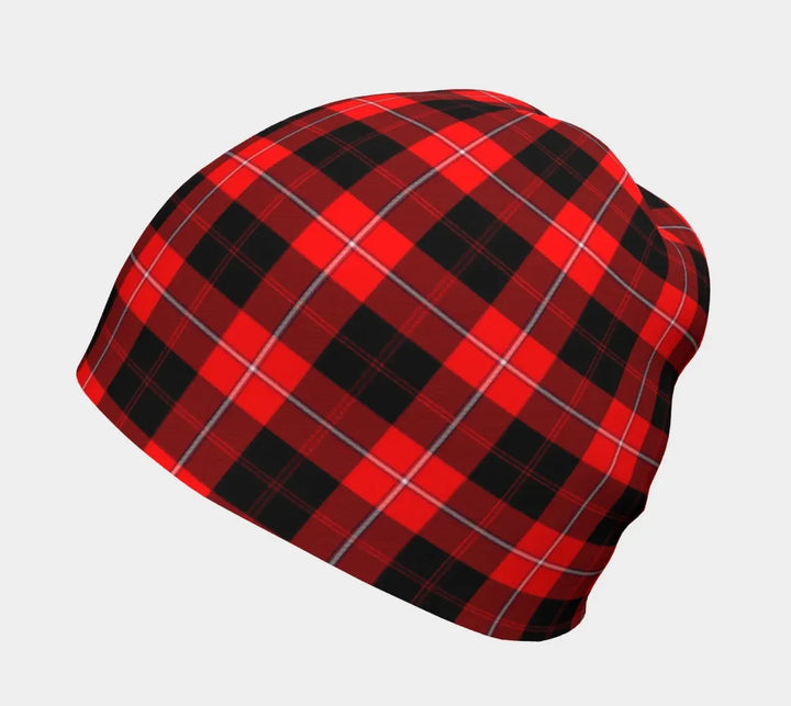 Scottish Cunningham Modern Clan Tartan Beanie 2 Tartan Plaid