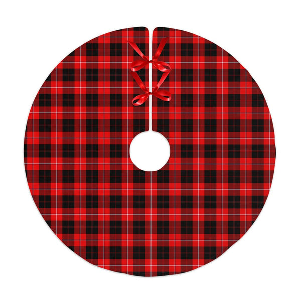 Scottish Cunningham Modern Clan Tartan Christmas Tree Skirt No Tassels 1 Tartan Plaid
