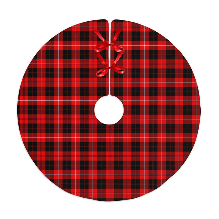 Scottish Cunningham Modern Clan Tartan Christmas Tree Skirt No Tassels 1 Tartan Plaid