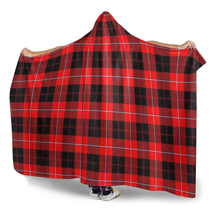 Scottish Cunningham Modern Clan Tartan Hooded Blanket Tartan Plaid 3