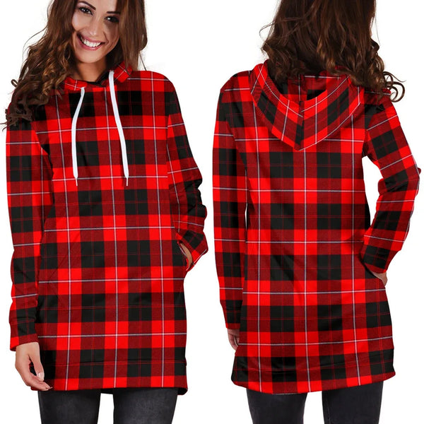 Scottish Cunningham Modern Clan Tartan Hoodie Dress