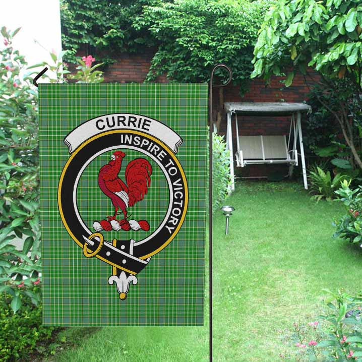 Scottish Currie Clan Crest Tartan Garden Flag Tartan Plaid 2