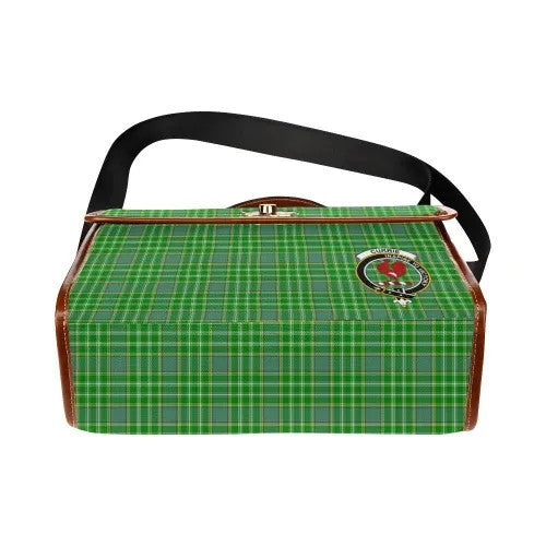 Scottish Currie Clan Crest Tartan Waterproof Canvas Bag Tartan Plaid 5