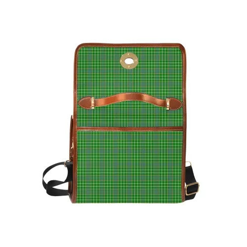 Scottish Currie Clan Crest Tartan Waterproof Canvas Bag Tartan Plaid 6