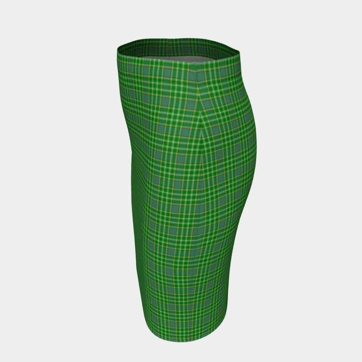 Scottish Currie Clan Tartan Fitted Skirt Tartan Plaid 2