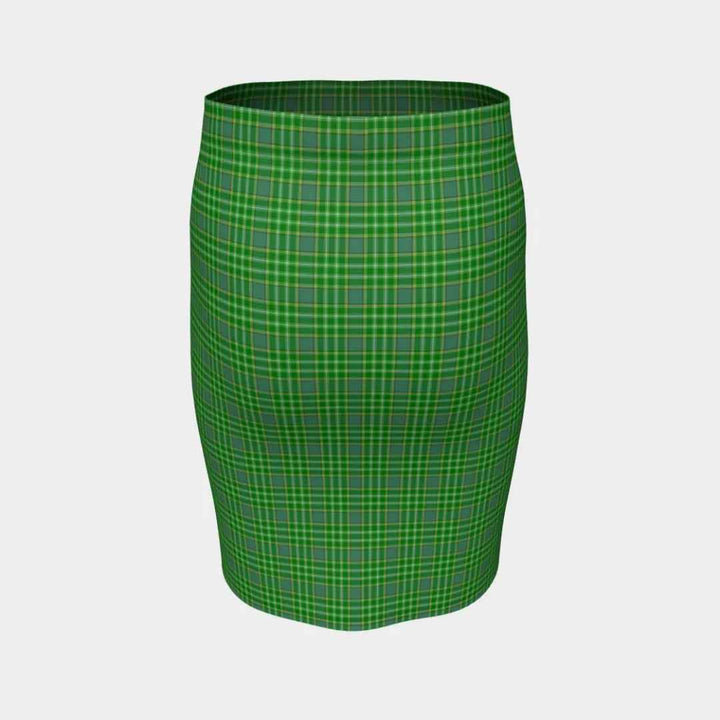 Scottish Currie Clan Tartan Fitted Skirt Tartan Plaid 4