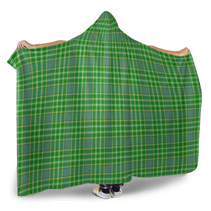 Scottish Currie Clan Tartan Hooded Blanket Tartan Plaid 2