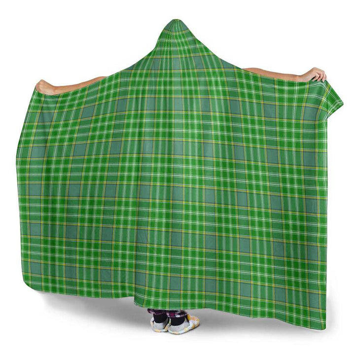 Scottish Currie Clan Tartan Hooded Blanket Tartan Plaid 3