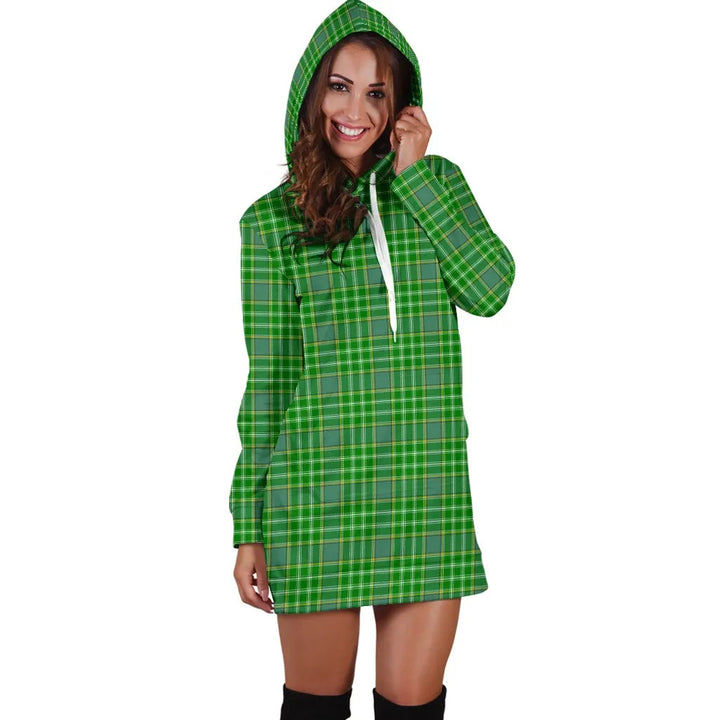 Scottish Currie Clan Tartan Hoodie Dress
