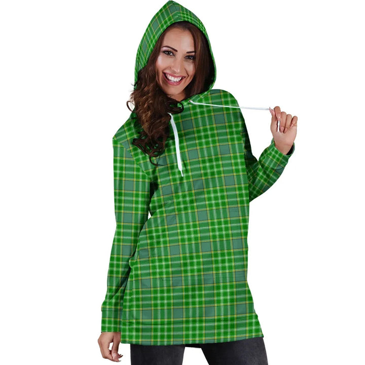 Scottish Currie Clan Tartan Hoodie Dress