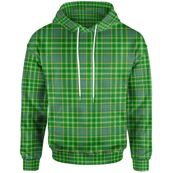 Scottish Currie Clan Tartan Hoodie Front Side Tartan Plaid