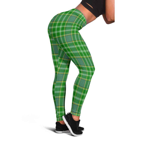 Scottish Currie Clan Tartan Women Leggings Tartan Plaid 1