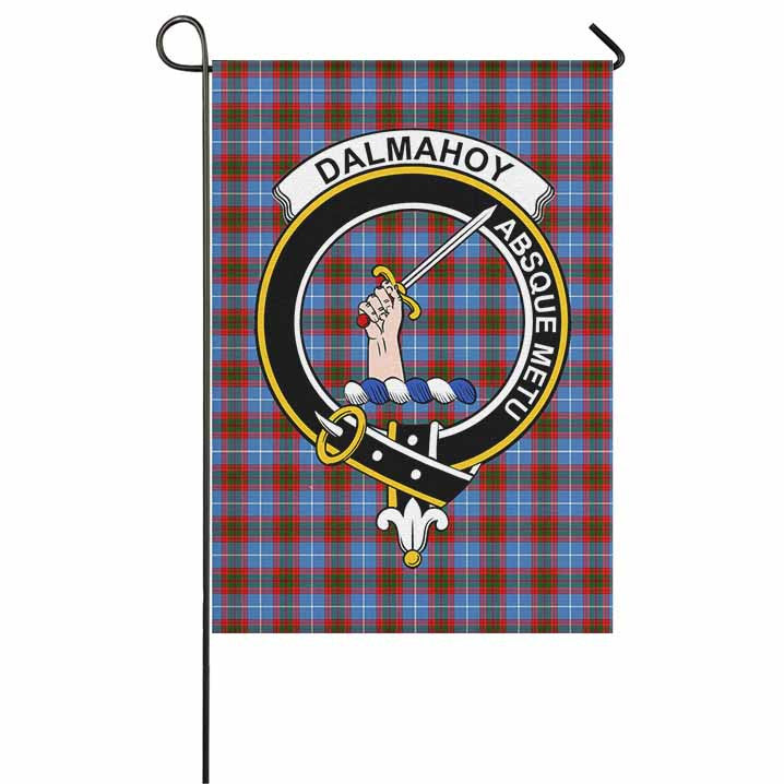 Coloraco Flag Scottish Dalmahoy Clan Badge Tartan Garden Flag | Tartanplaid.co ...