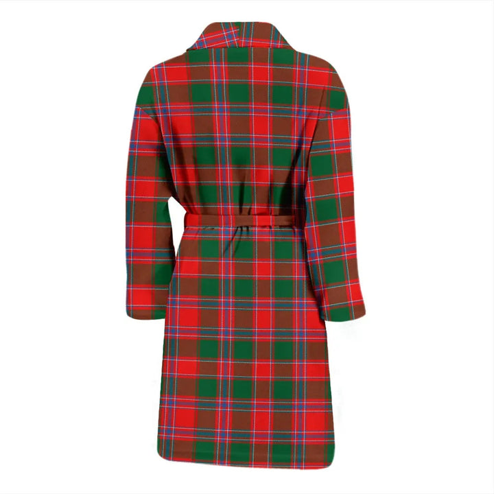 Scottish Dalziel Modern Clan Tartan Bathrobe 2