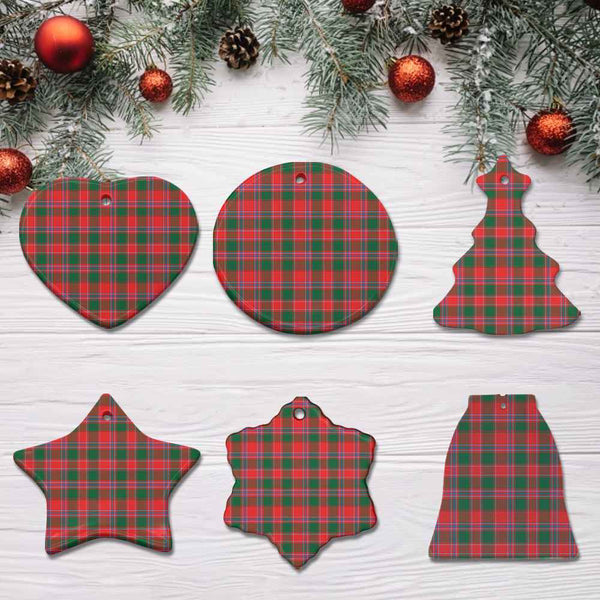 Scottish Dalziel Modern Clan Tartan Ceramic Ornament All Tartan Plaid