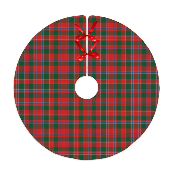 Scottish Dalziel Modern Clan Tartan Christmas Tree Skirt No Tassels 1 Tartan Plaid