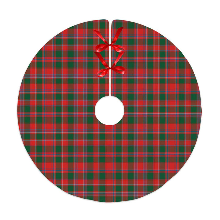 Scottish Dalziel Modern Clan Tartan Christmas Tree Skirt No Tassels 1 Tartan Plaid