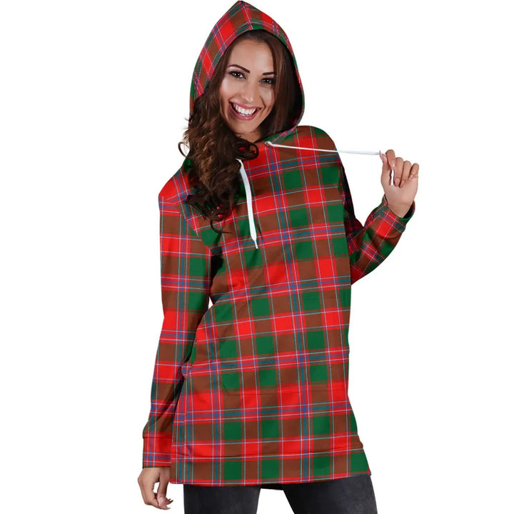 Scottish Dalziel Modern Clan Tartan Hoodie Dress