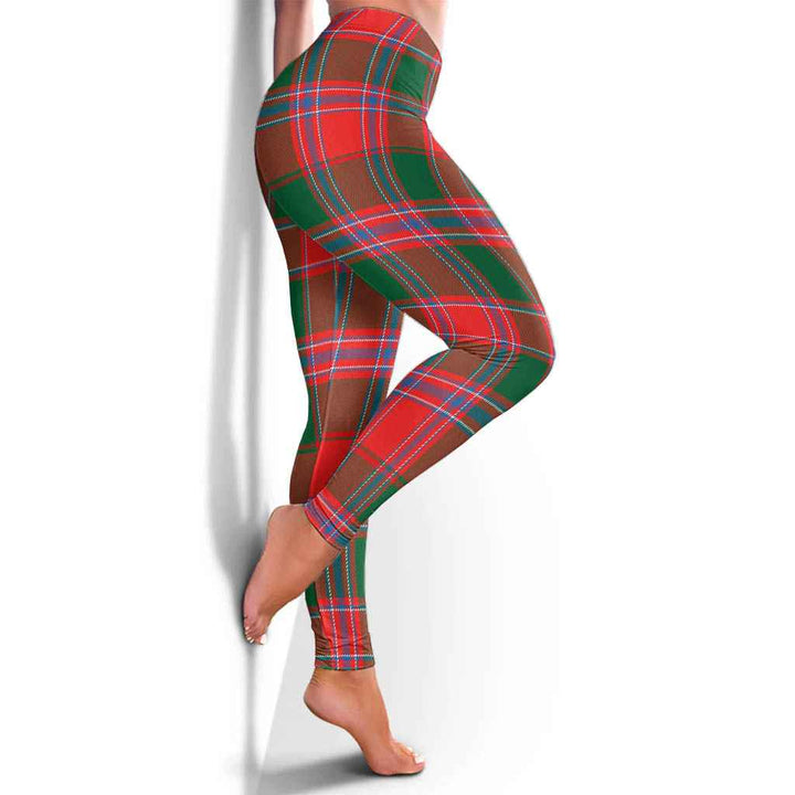Scottish Dalziel Modern Clan Tartan Women Leggings Tartan Plaid 4