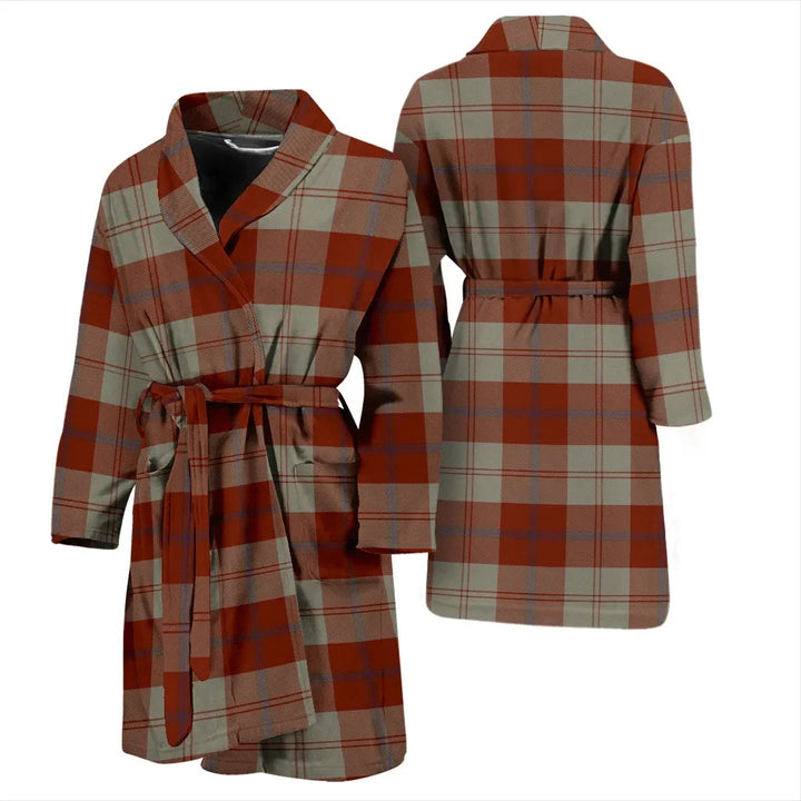 Scottish Davidson Dress Dancers Clan Tartan Bathrobe 3