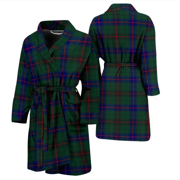 Scottish Davidson Modern Clan Tartan Bathrobe 3