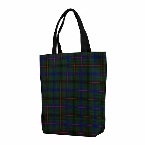 Scottish Davidson Modern Clan Tartan Canvas Bag With Shoulder Strap Tartan Plaid 1