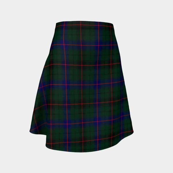 Scottish Davidson Modern Clan Tartan Flare Skirt Tartan Plaid 1