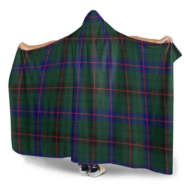 Scottish Davidson Modern Clan Tartan Hooded Blanket Tartan Plaid 3