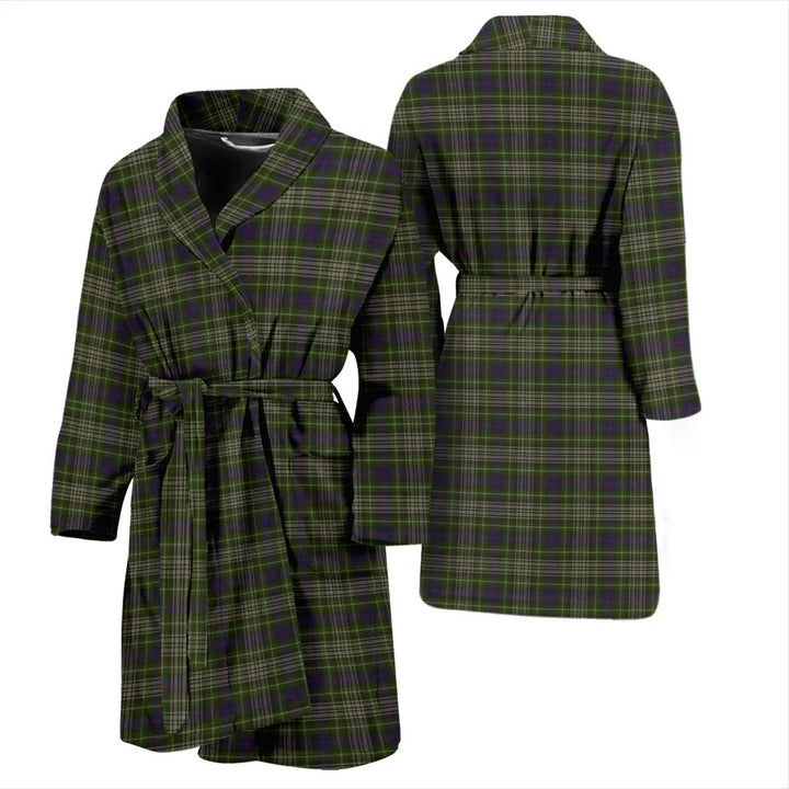 Scottish Davidson Tulloch Dress Clan Tartan Bathrobe 3