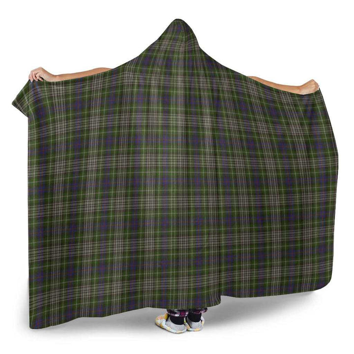 Scottish Davidson Tulloch Dress Clan Tartan Hooded Blanket Tartan Plaid 2