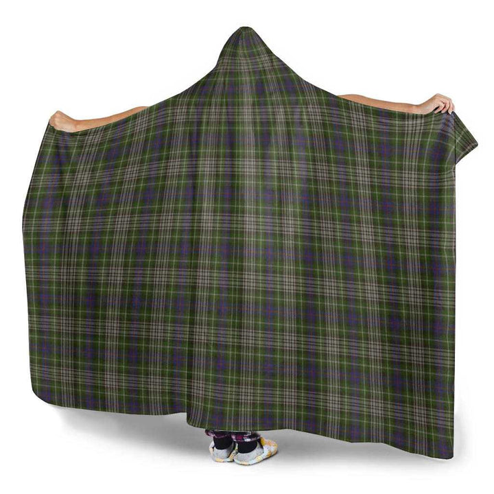 Scottish Davidson Tulloch Dress Clan Tartan Hooded Blanket Tartan Plaid 3