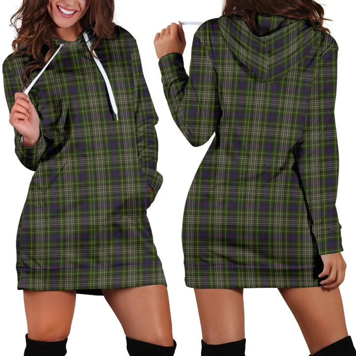 Scottish Davidson Tulloch Dress Clan Tartan Hoodie Dress