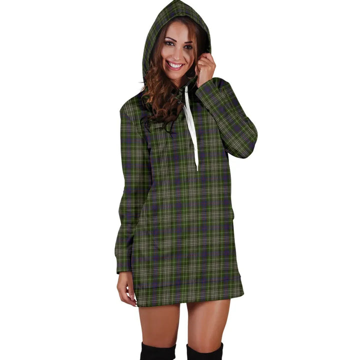 Scottish Davidson Tulloch Dress Clan Tartan Hoodie Dress