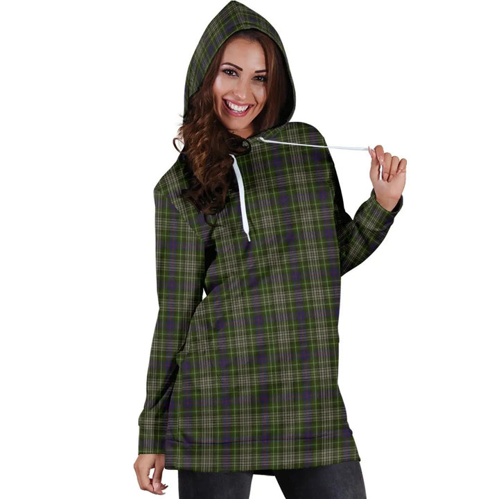 Scottish Davidson Tulloch Dress Clan Tartan Hoodie Dress