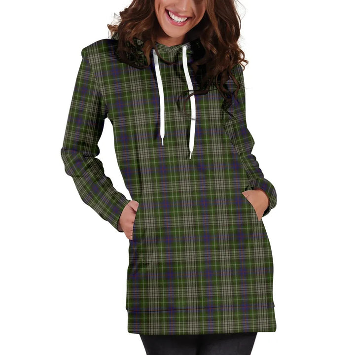 Scottish Davidson Tulloch Dress Clan Tartan Hoodie Dress