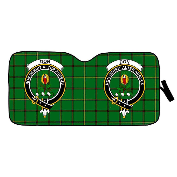 Scottish Don Clan Crest Tartan Car Windshield Sun Shade Tartan Plaid 1