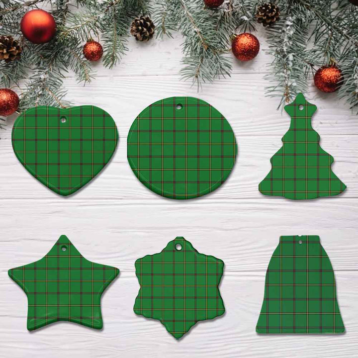 Scottish Don (Tribe-of-Mar) Clan Tartan Ceramic Ornament All Tartan Plaid