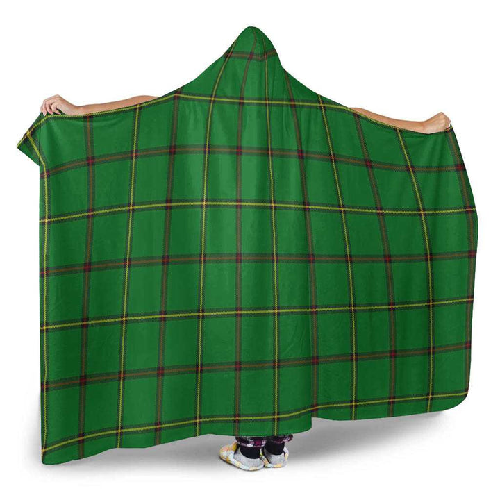 Scottish Don (Tribe-of-Mar) Clan Tartan Hooded Blanket Tartan Plaid 2