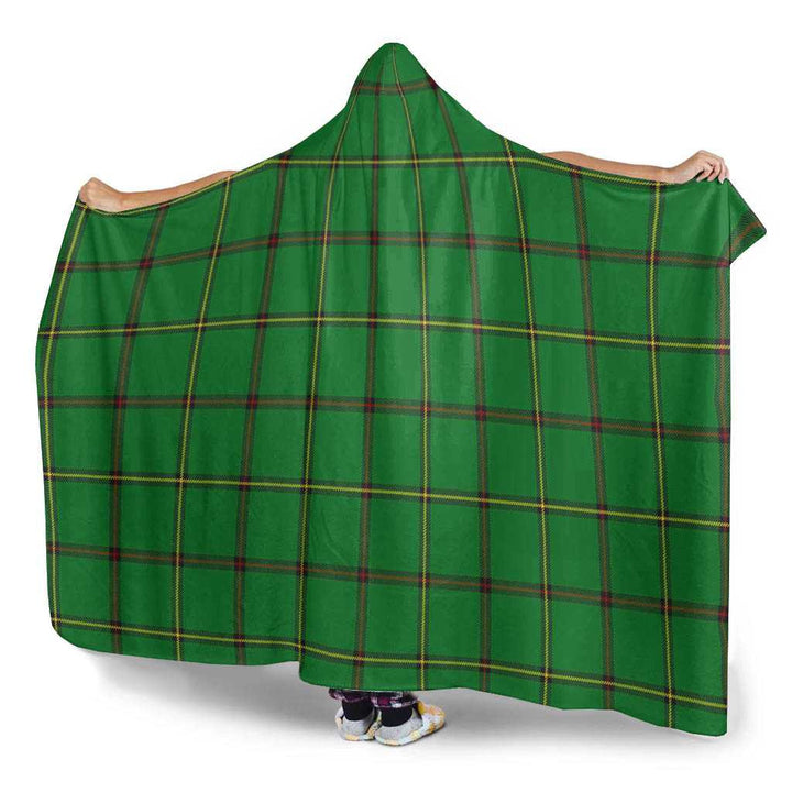Scottish Don (Tribe-of-Mar) Clan Tartan Hooded Blanket Tartan Plaid 3