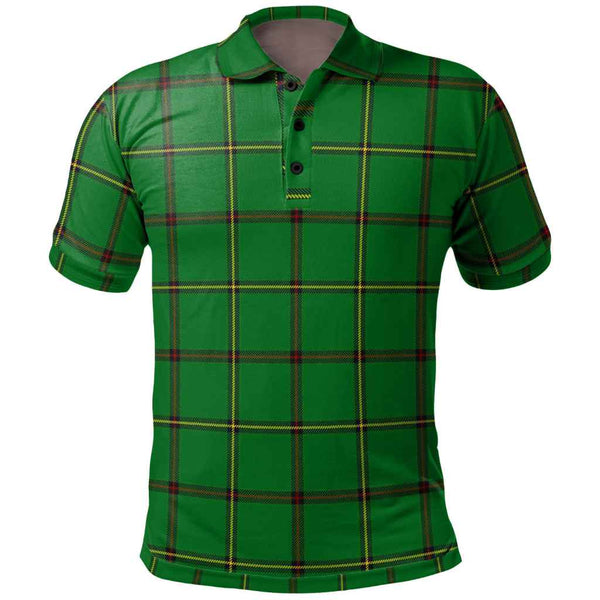 Scottish Don (Tribe-of-Mar) Clan Tartan Polo Shirt Front Side Tartan Plaid