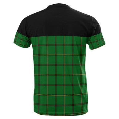Scottish Don (Tribe-of-Mar) Clan Tartan T-Shirt Horizontal Style Back Side Tartan Plaid