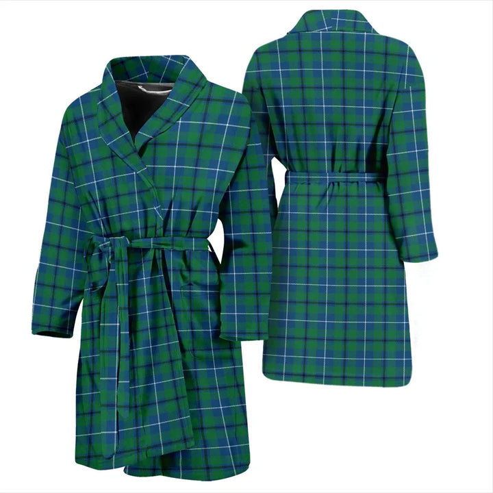Scottish Douglas Ancient Clan Tartan Bathrobe 3